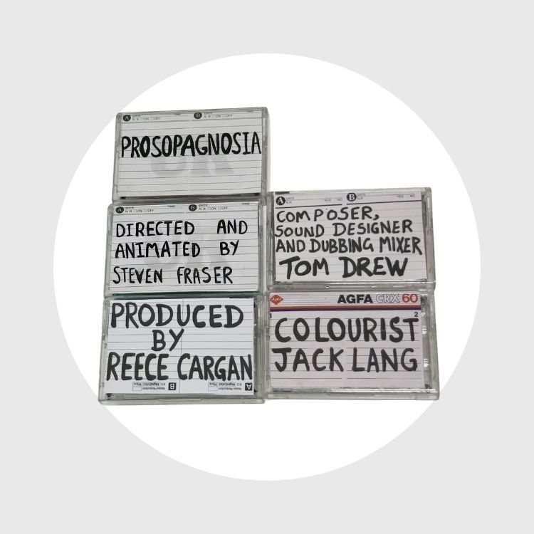 Créditos del cortometraje.